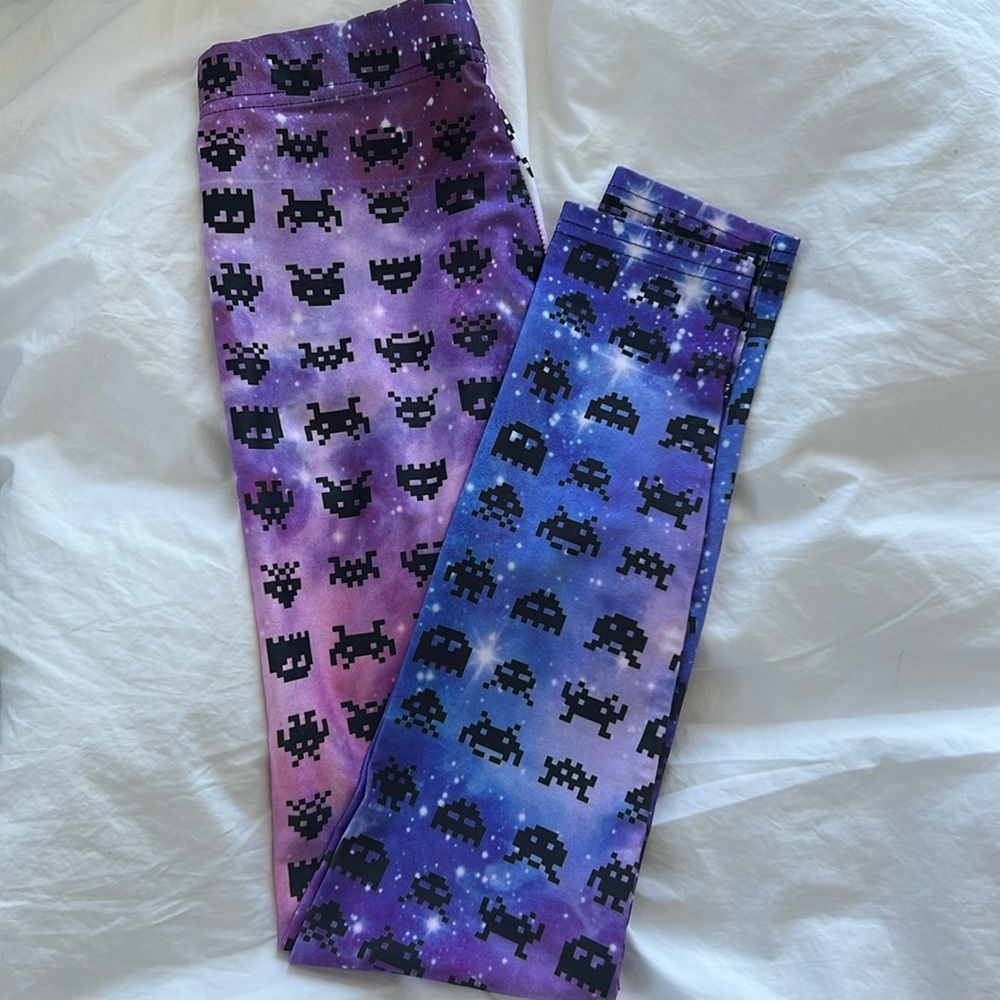 Zara Terez space invader leggings in XS